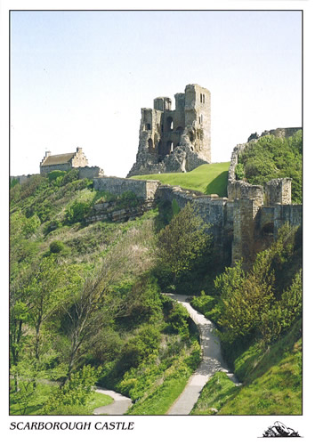 Scarborough Castle postcards